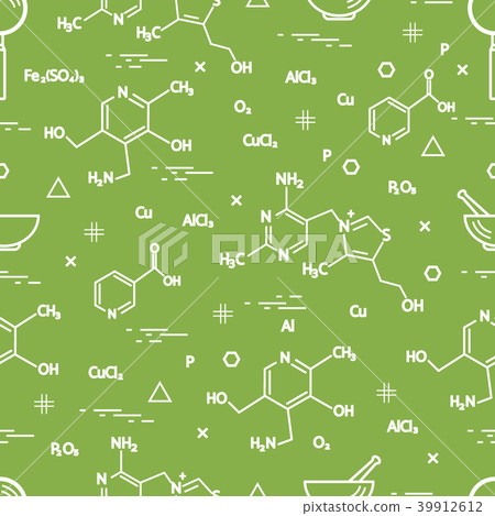 Seamless pattern with scientific, education Seamless pattern with scientific, education 39912612