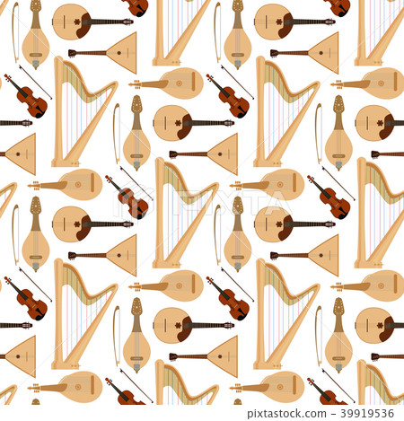 Stringed dreamed musical instruments classical 39919536