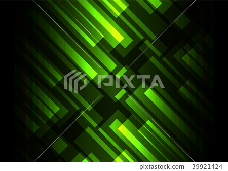 green bar overlap in dark background 39921424