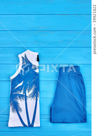 Baby boys clothing, copy space. Baby boys clothing, copy space. 39921822