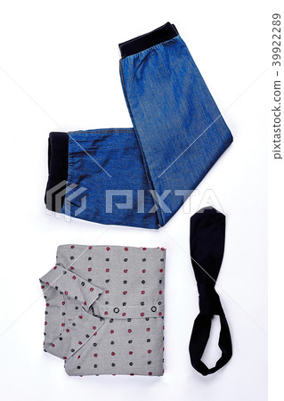 Toddler boy fashion clothing background. 39922289