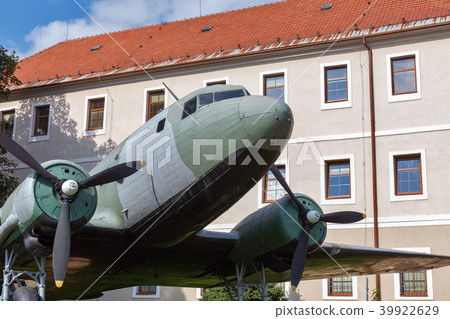Airplane Li-2 at open air museum of SNP, Slovakia 39922629