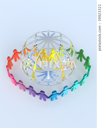 Heart circle of people earth peace exchange friendship Heart circle of people earth peace exchange friendship 39923321