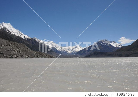 塔斯曼冰川湖,庫克山,庫克山村 塔斯曼冰川湖,庫克山,庫克山村 39924583