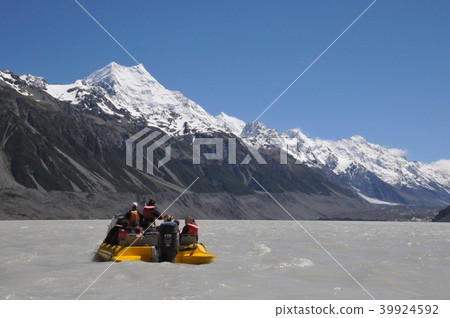 參觀塔斯曼冰川湖，庫克山，庫克山村 39924592