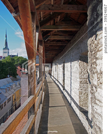 Estonian capital city Tallinn, a view from the city walls Estonian capital city Tallinn, a view from the city walls 39924667