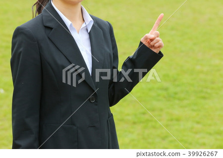 Suit women posing 39926267