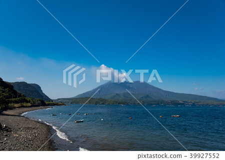 The plume of Sakurajima Kagoshima Kagoshima Bay Kushi Uhone Ohashi The plume of Sakurajima Kagoshima Kagoshima Bay Kushi Uhone Ohashi 39927552