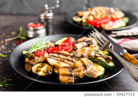 Grilled vegetable salad Grilled vegetable salad 39927723
