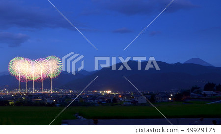 從Fujikawa Town Kashiwa看到的Shinmei的煙花 39929175