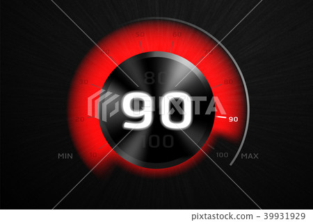 The Metal Black chrome rotating switch Level  39931929