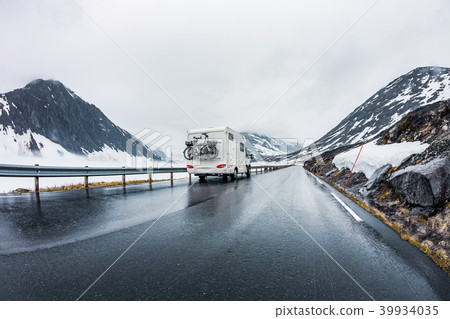 Family vacation travel, holiday trip in motorhome Family vacation travel, holiday trip in motorhome 39934035
