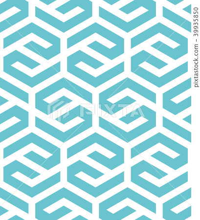 Abstract geometric pattern with stripes, lines.  39935850