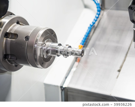 machining automotive part by cnc turning machine machining automotive part by cnc turning machine 39936226
