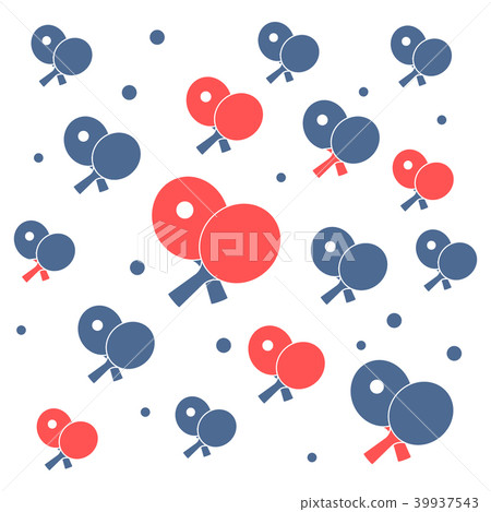 colorful rackets and balls for table tennis colorful rackets and balls for table tennis 39937543