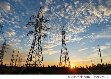 High voltage power line 39939807