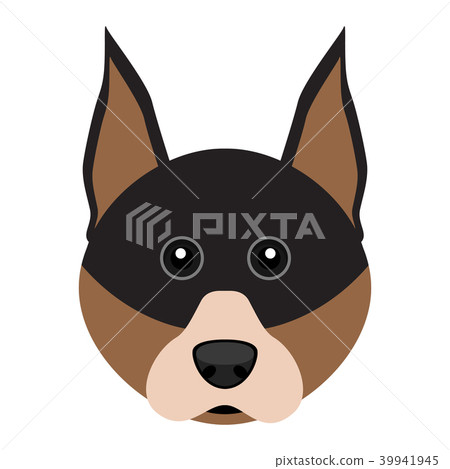 Cute doberman dog avatar 39941945