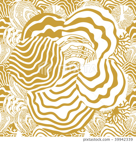 Bionic style vector seamless pattern. - Stock Illustration [39942339 ...