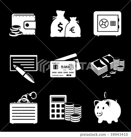 Money icons Money icons 39943410