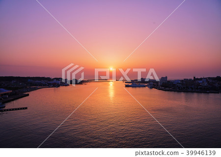 Misaki Port的日落（魔術時刻） 39946139