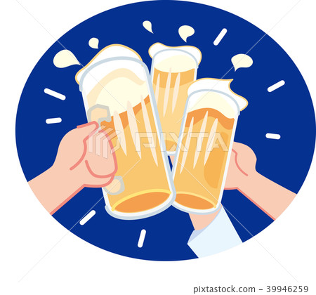 A beer toast 39946259