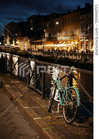 Naviglio Grande canal bike 39948055