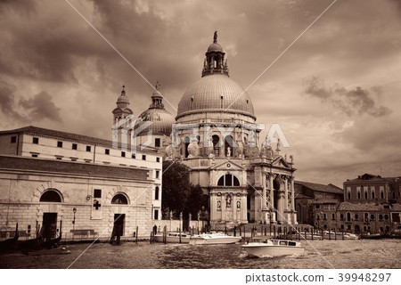 Cloudscape and Church Santa Maria della Salute Cloudscape and Church Santa Maria della Salute 39948297