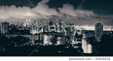Singapore skyline 39948836