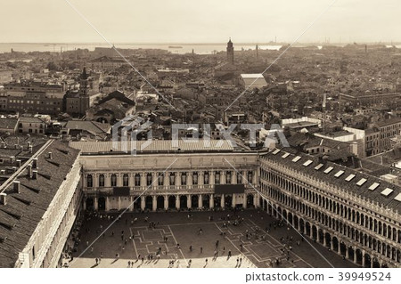 Piazza San Marco bell tower view Piazza San Marco bell tower view 39949524