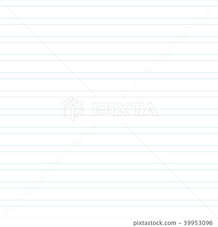 Vector pattern of elementary school copybook paper Vector pattern of elementary school copybook paper 39953096