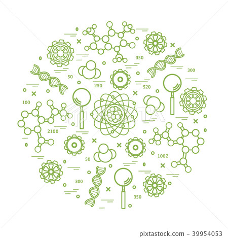 variety scientific, education elements 39954053