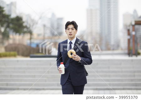 商人，韓國人 39955370