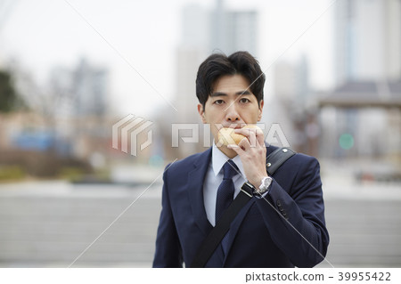 商人，韓國人 39955422