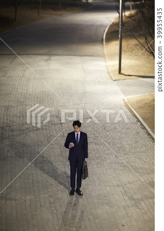 商人，韓國人 39955435