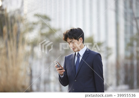 商人，韓國人 39955536