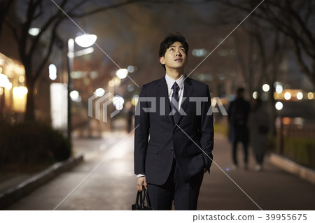 商人,韓國人 商人,韓國人 39955675