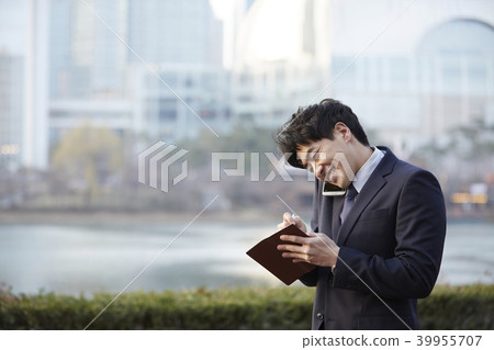 商人，韓國人 39955707