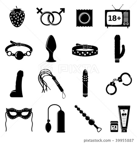 Vector Sex Icons Stock Illustration