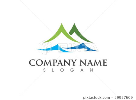 Mountains Logo Template Mountains Logo Template 39957609