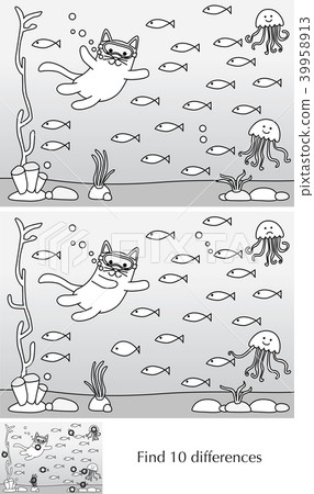 Little cat puzzle 39958913