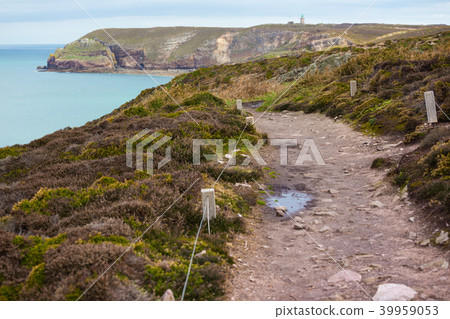typical Brittany coast in the north of France typical Brittany coast in the north of France 39959053