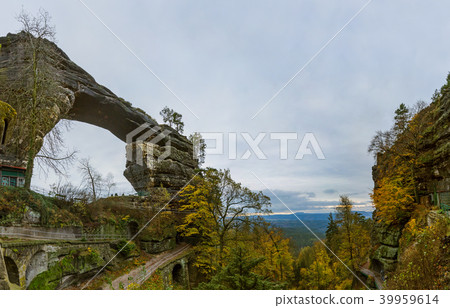 Pravcicka brana rock in Czech republic 39959614