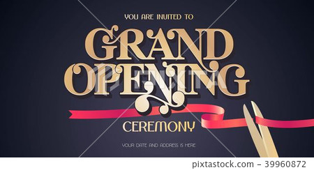 Design element for invitation card vector 39960872