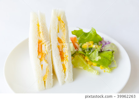 快餐三明治的圖像，刷新的早餐 39962263