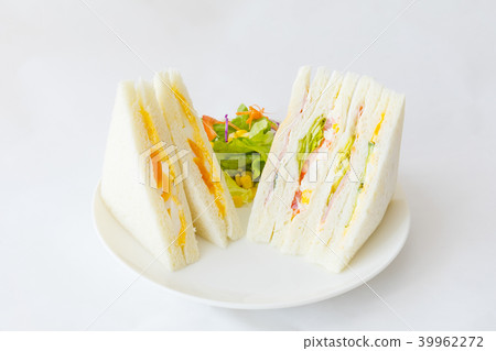 快餐三明治的圖像，刷新的早餐 39962272