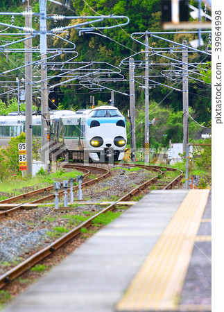 Panda Kuroshio No. JR 287 Panda face Express Train Kuroshio 80 39964998