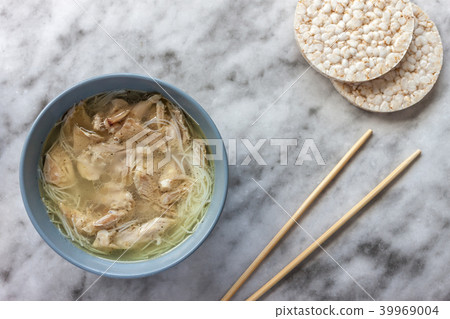 Asian soup with duck 39969004