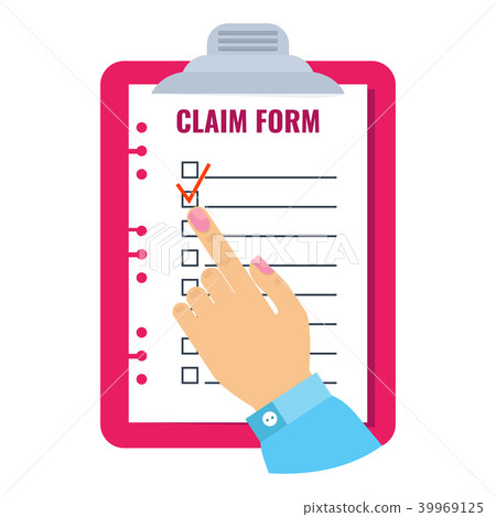 claim form blank 39969125