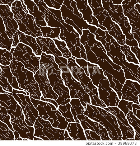 Vector seamless pattern of bark texture. Wood natural structure 39969378