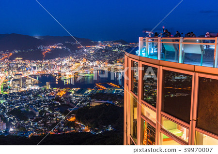 "Nagasaki Prefecture" Night view of Mt. Inasa, Japan's three major night views 39970007